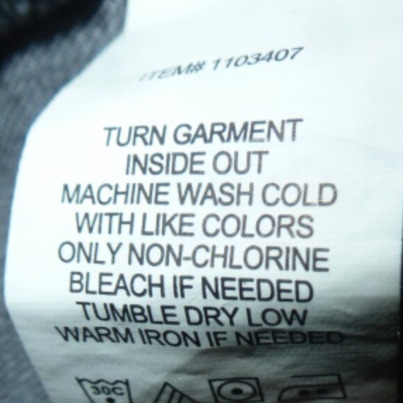 Kenneth Cole Grey Straight Leg Jeans Men’s Size 32x29 - Picture 8 of 8